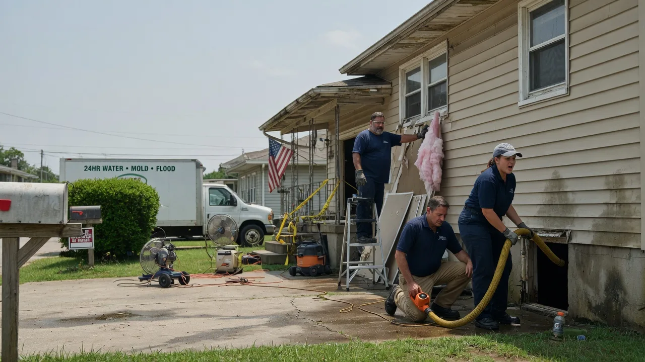 Water Damage Repair in Virginia, IL near me